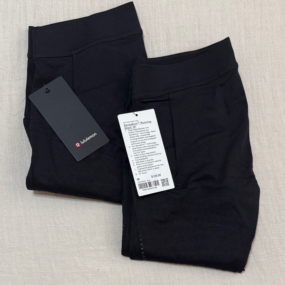 lululemon athletica Black Athletic Shorts